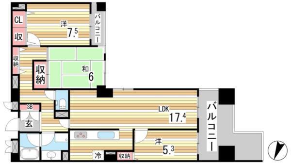 間取図(平面図)