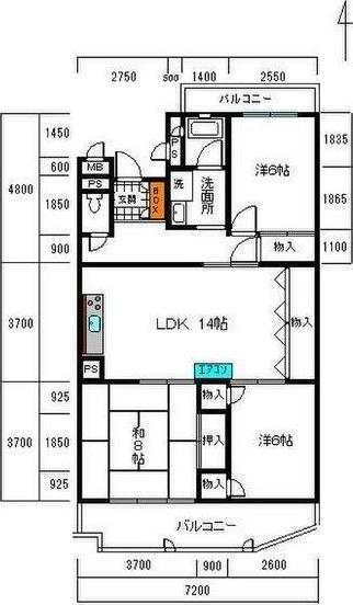 間取図(平面図)