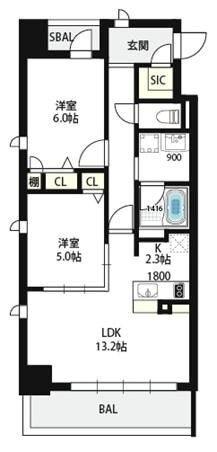 間取図(平面図)