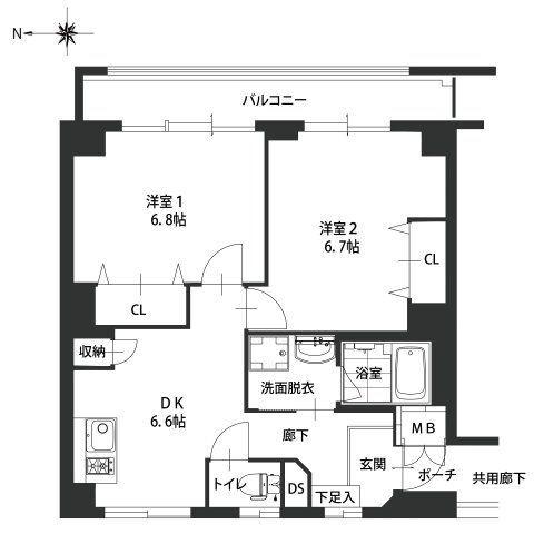 間取図(平面図)