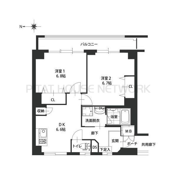 間取図(平面図)