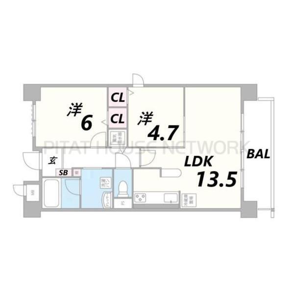 間取図(平面図)
