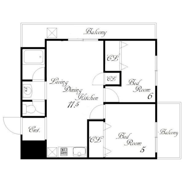 間取図(平面図)