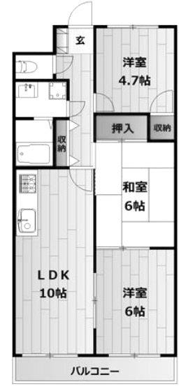間取図(平面図)