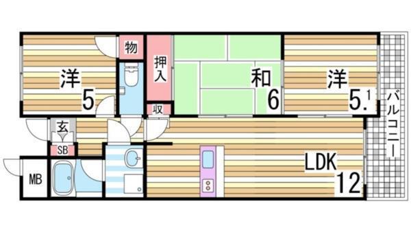 間取図(平面図)