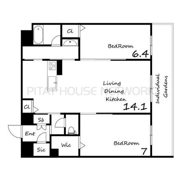間取図(平面図)