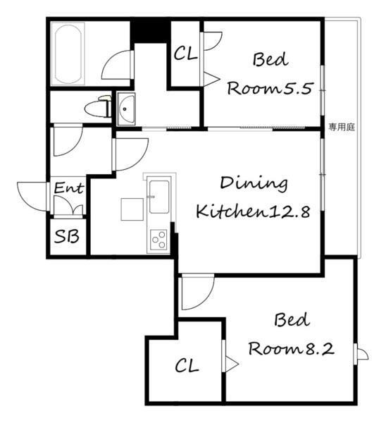 間取図(平面図)