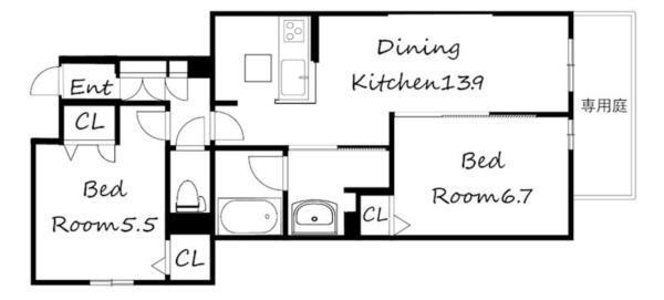間取図(平面図)