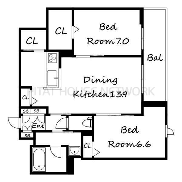 間取図(平面図)