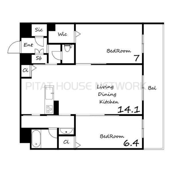 間取図(平面図)
