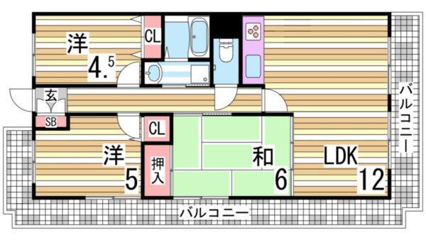 間取図(平面図)