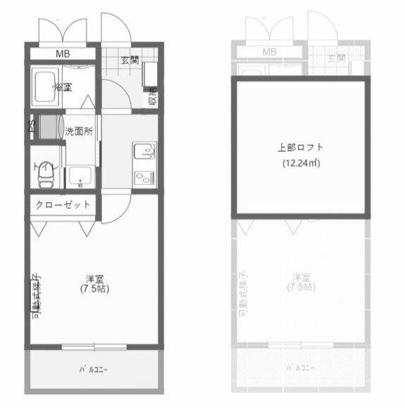 間取図(平面図)