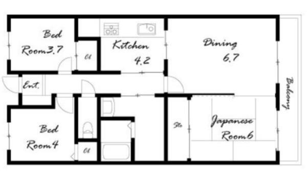 間取図(平面図)