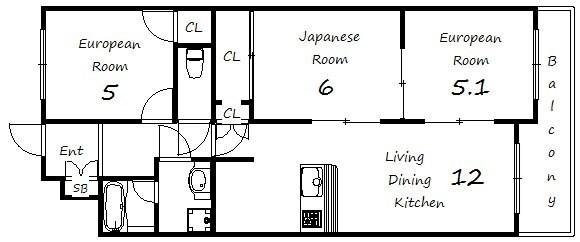 間取図(平面図)