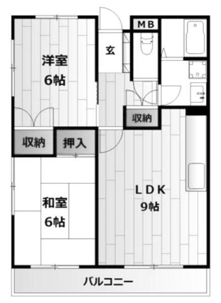 間取図(平面図)
