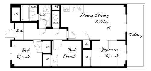 間取図(平面図)