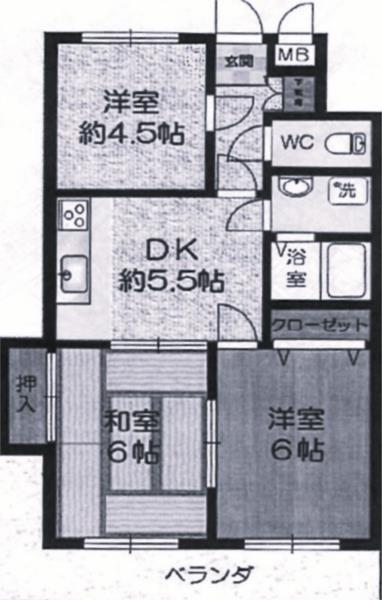 間取図(平面図)
