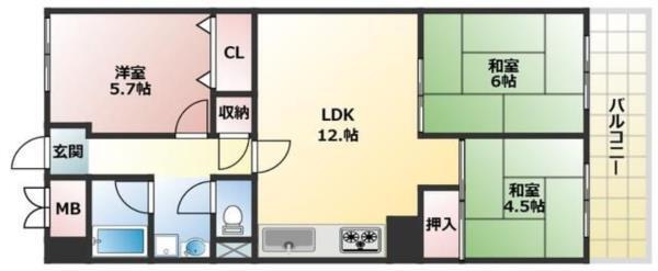間取図(平面図)