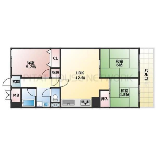 間取図(平面図)