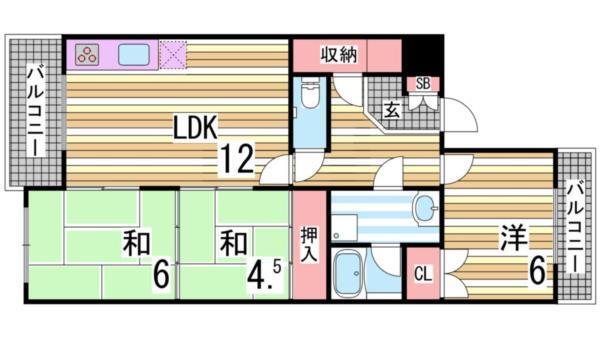 間取図(平面図)