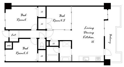 間取図(平面図)
