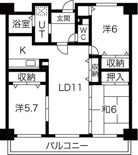 間取図(平面図)