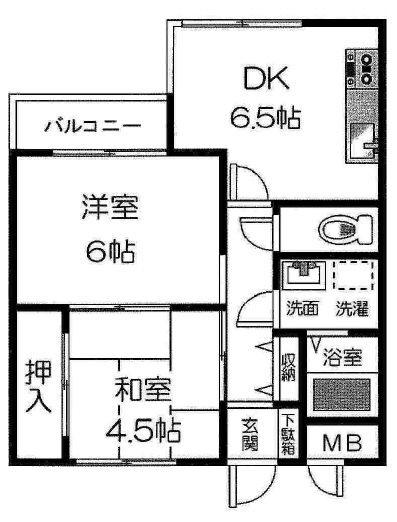 間取図(平面図)