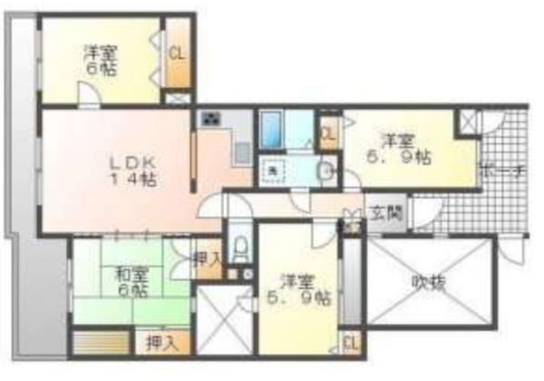 間取図(平面図)