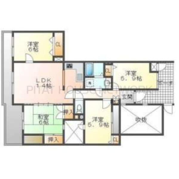 間取図(平面図)