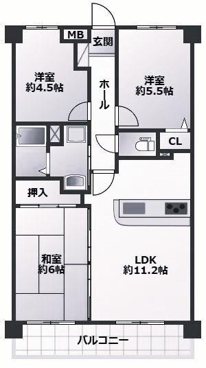 間取図(平面図)
