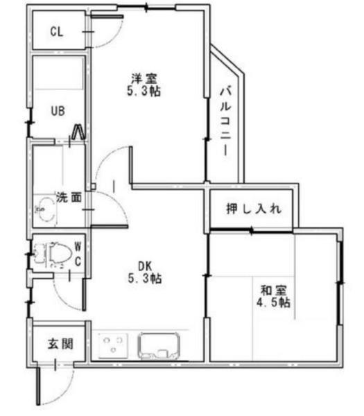 間取図(平面図)