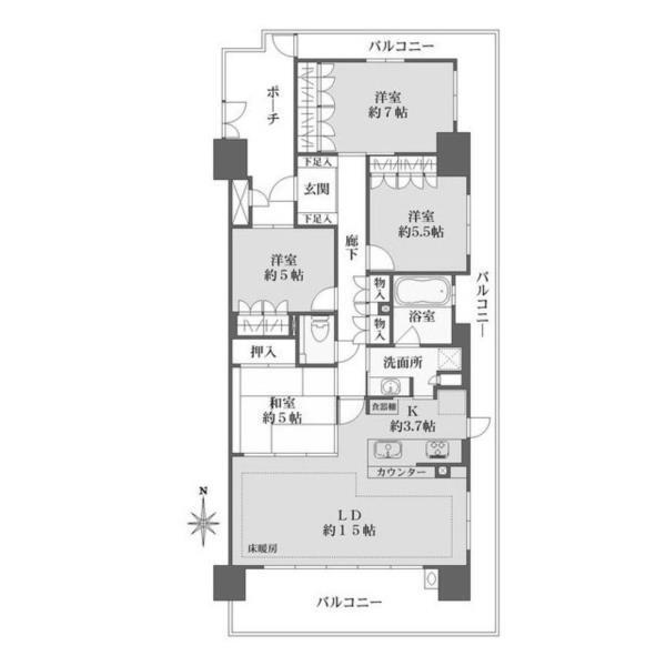 間取図(平面図)