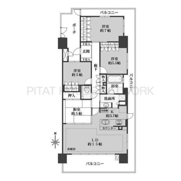 間取図(平面図)