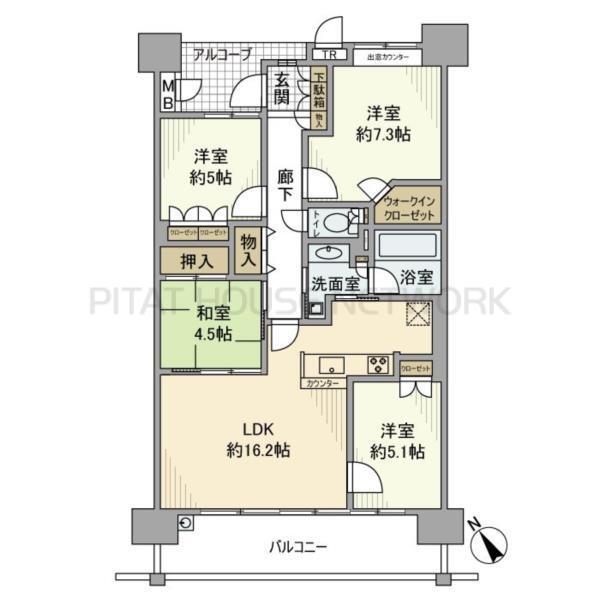 間取図(平面図)