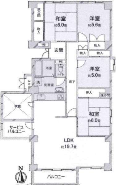 間取図(平面図)