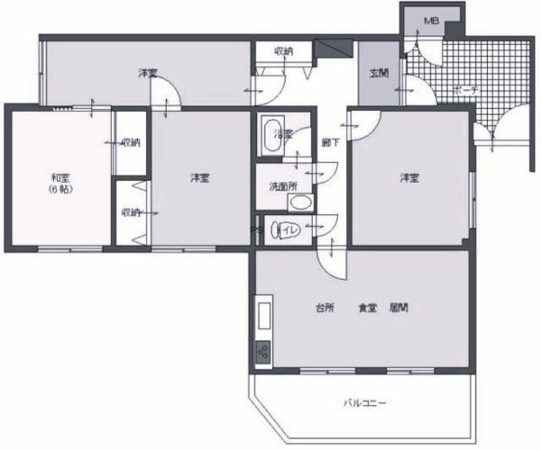 間取図(平面図)