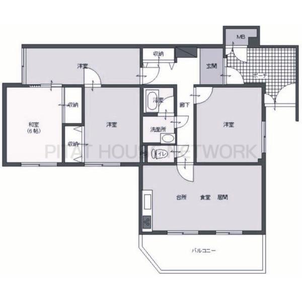 間取図(平面図)