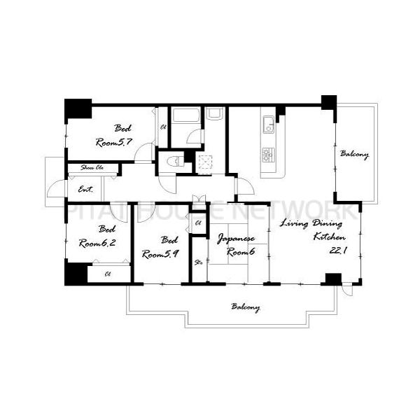 間取図(平面図)
