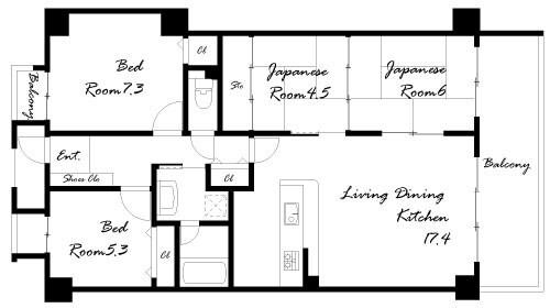 間取図(平面図)
