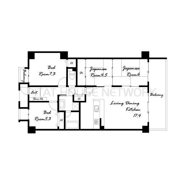 間取図(平面図)