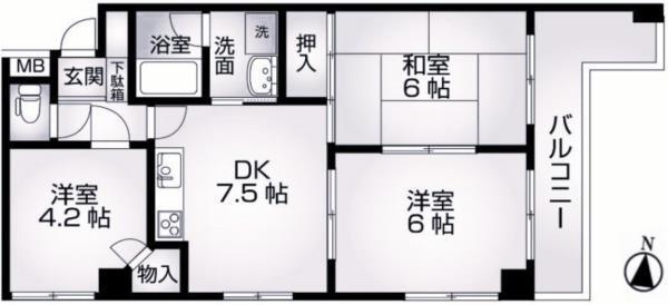 間取図(平面図)