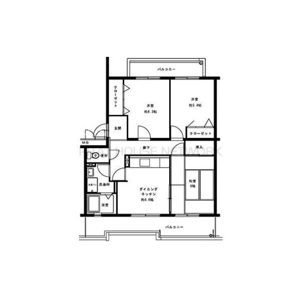 間取図(平面図)