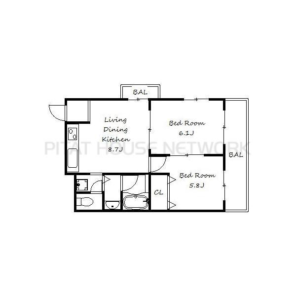 間取図(平面図)