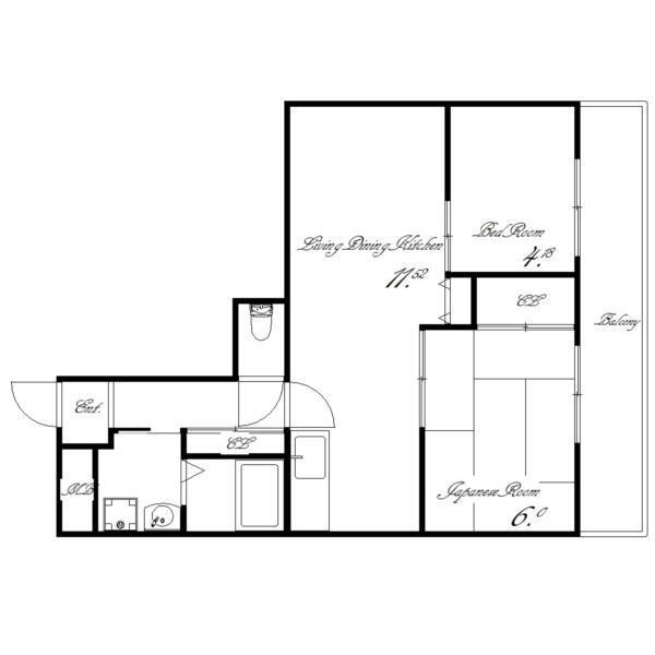 間取図(平面図)