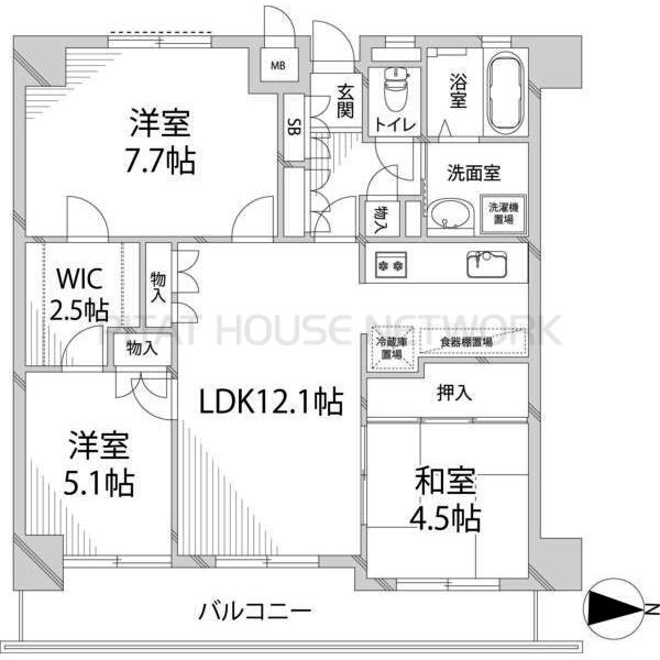 間取図(平面図)