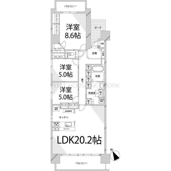 間取図(平面図)