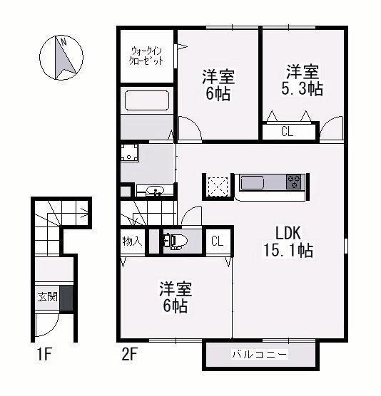 間取図(平面図)