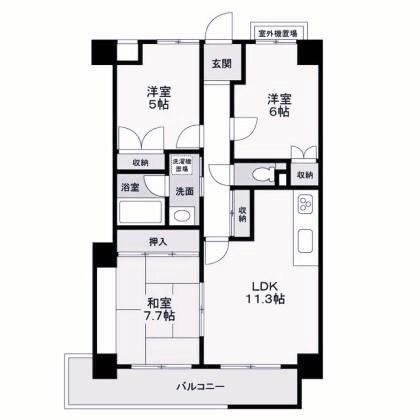 間取図(平面図)