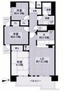 間取図(平面図)