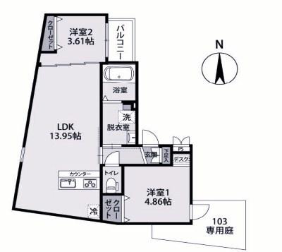 間取図(平面図)